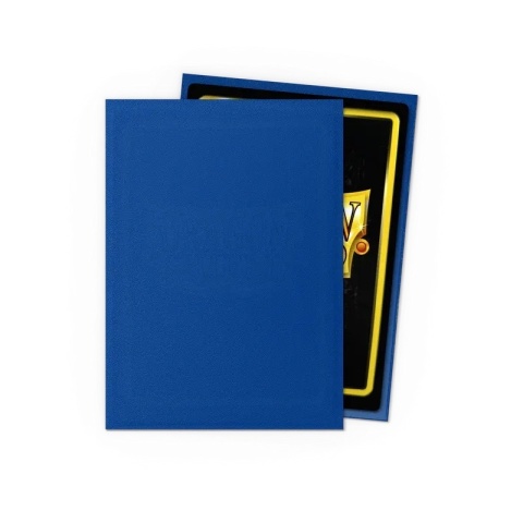 Koszulki na karty Dragon Shield - Blue 100 Matte