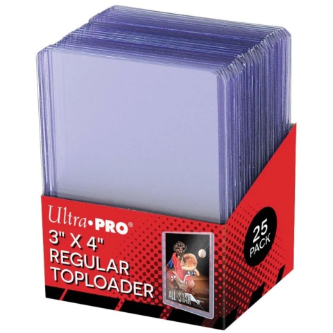 Ultra Pro Toploadery Clear Regular 25 sztuk