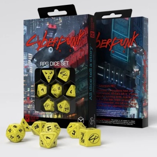 Zestaw Kości Cyberpunk Red: Strefa Zagrożenia