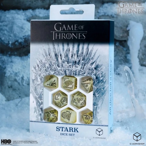 Zestaw Kości Gra o Tron - Stark