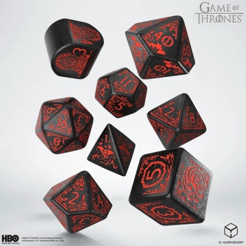 Zestaw Kości Gra o Tron - Targaryen