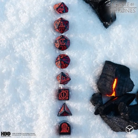 Zestaw Kości Gra o Tron - Targaryen
