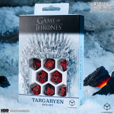 Zestaw Kości Gra o Tron - Targaryen