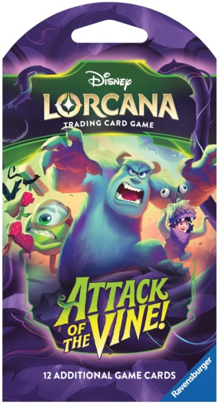 Disney Lorcana TCG: Attack of the Vine! - Sleeved Booster Pack