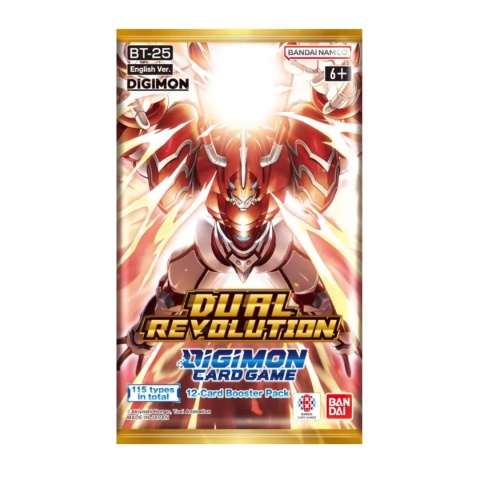 Digimon Card Game: Dual Revolution BT-25 - Booster