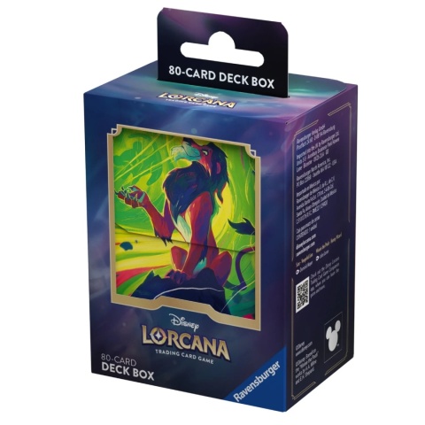 Disney Lorcana: Azurite Sea - Scar Deck Box