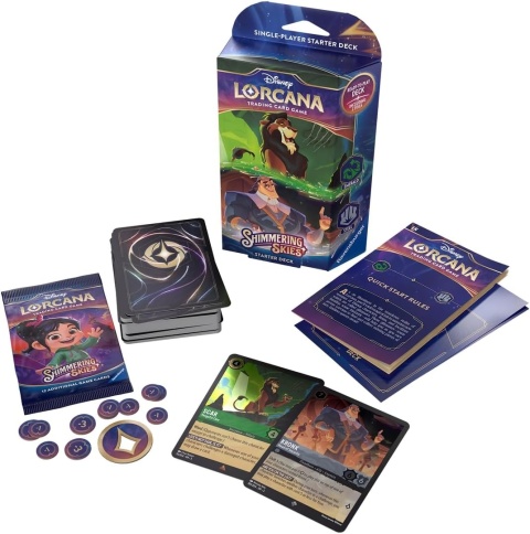 Disney Lorcana TCG: Shimmering Skies - Starter Deck: Emerald & Steel
