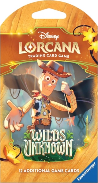 Disney Lorcana TCG: Wilds Unknown - Sleeved Booster Pack