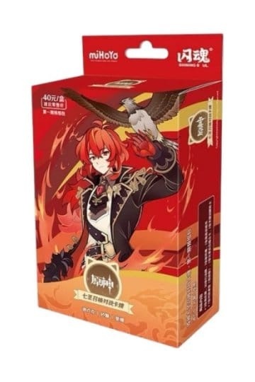 Genshin Impact Trading Card Game Series 01 Pre-Build Starter Deck 01 Diluc