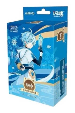 Genshin Impact Trading Card Game Series 01 Pre-Build Starter Deck 07 Chongyun