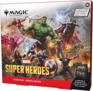 Magic: The Gathering Marvel Super Heroes - Scene Box - Heroes United