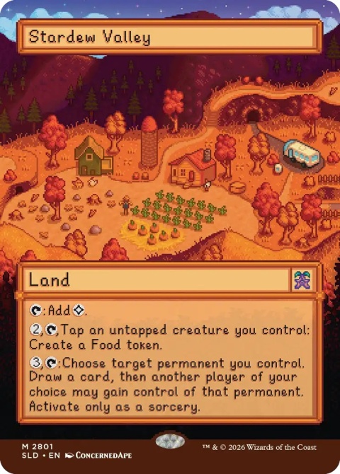 Magic: The Gathering Secret Lair x Stardew Valley: Welcome to Stardew Valley