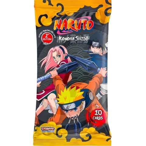 Naruto Mythos TCG: Konoha Shido 2nd Edition - Boster Pack