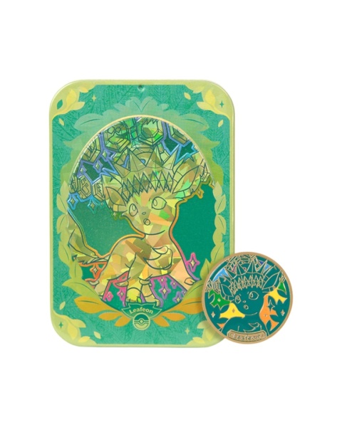Pokémon TCG: CSV9.5C Terastal Gathering - Leafeon Tin Box