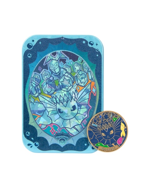 Pokémon TCG: CSV9.5C Terastal Gathering - Vaporeon Tin Box