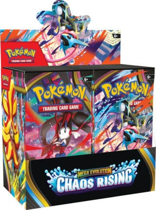 Pokémon TCG: Mega Evolution - Chaos Rising - Booster Box LIMIT