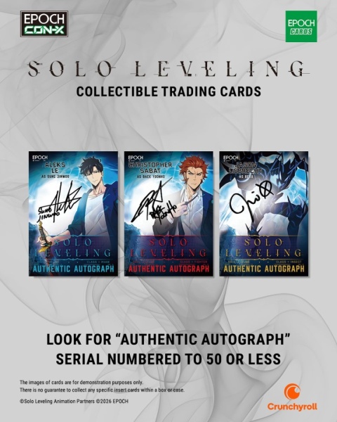 Solo Leveling Trading Cards Set Con-X
